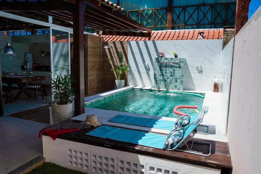 Casa Na Praia Dos Carneiros/Pe. Cond. Village Iv. Tamandare Bagian luar foto