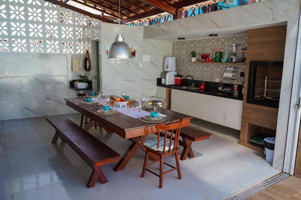 Casa Na Praia Dos Carneiros/Pe. Cond. Village Iv. Tamandare Bagian luar foto